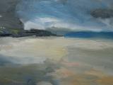 1095	Low Tide, Wind Picking Up	300x240mm	Oil on Board SOLD